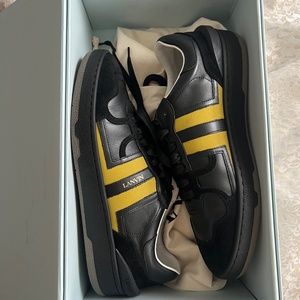 Authentic Lanvin Clay Low Sneakers - Excellent Condition, Rare Find